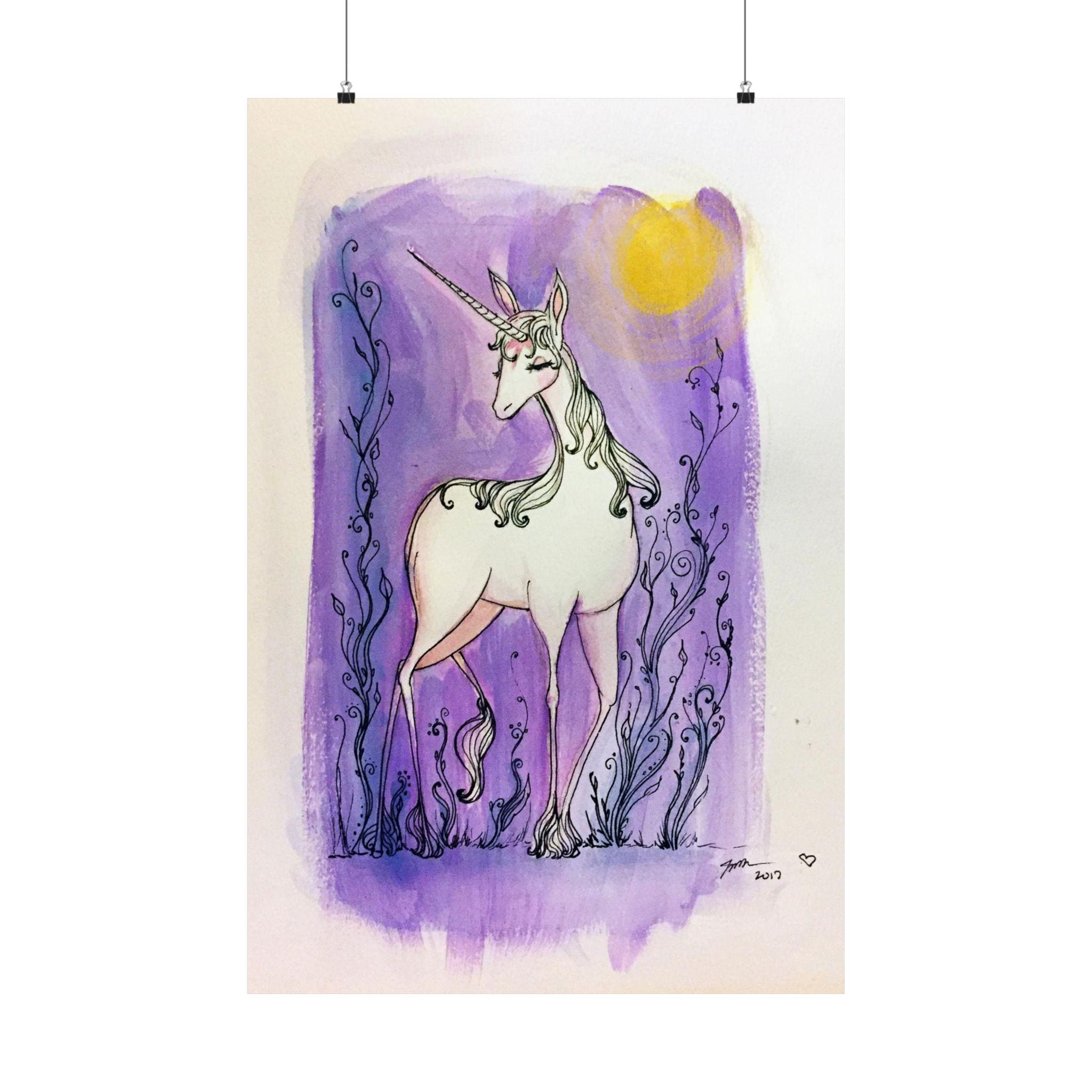 The Last Unicorn · Poster Print