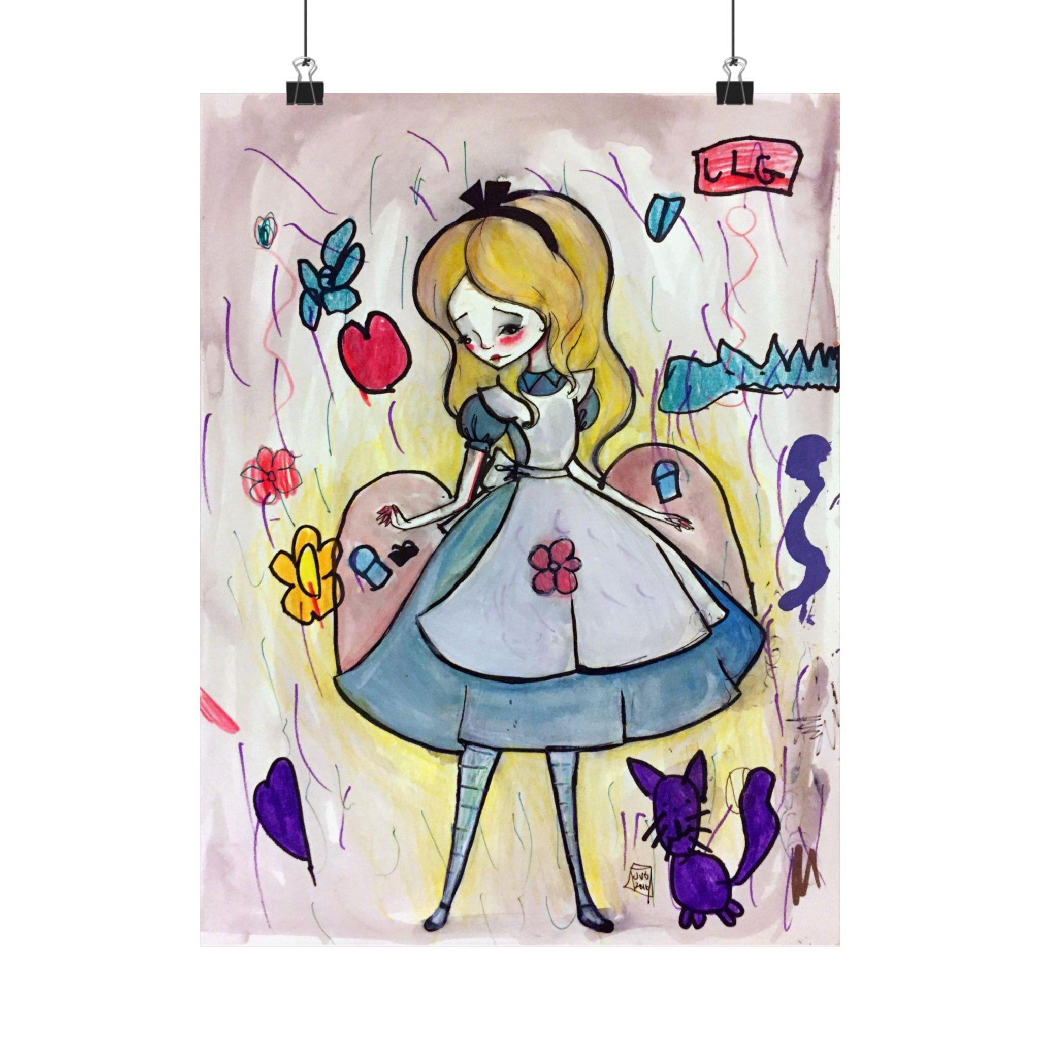Alice Mommy and Me · Poster Print
