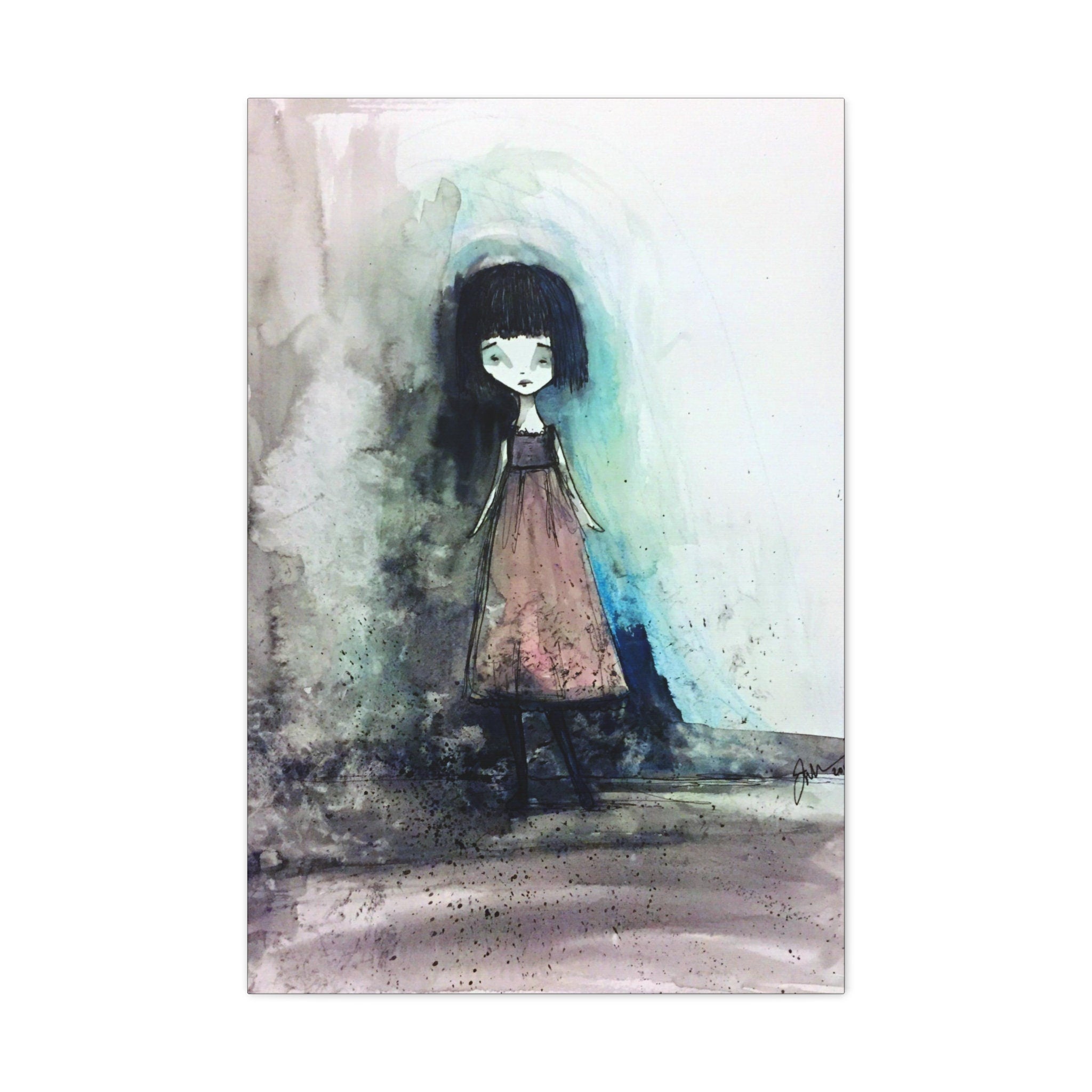 Kitty · Canvas Print