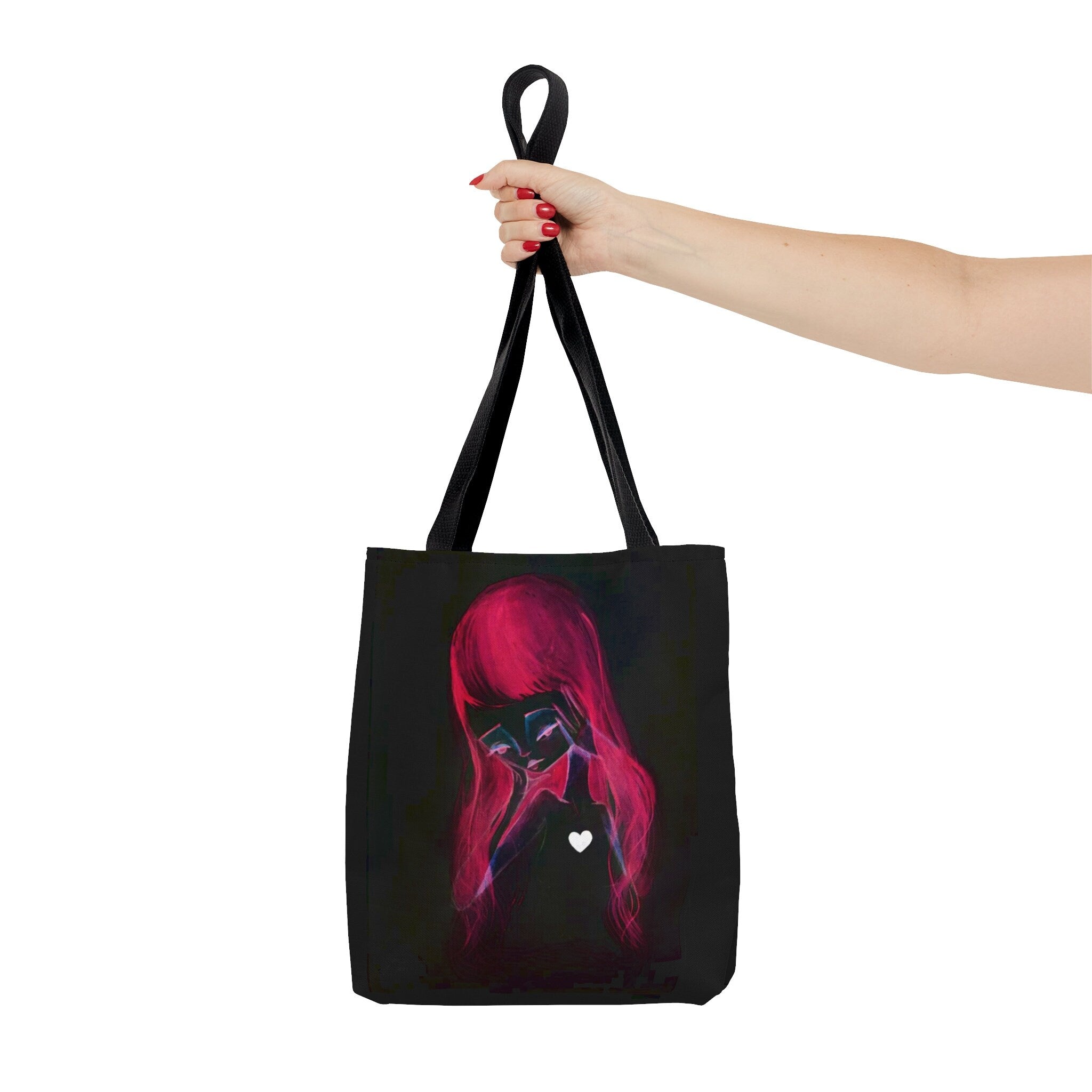 Girl Inverted · Tote Bag