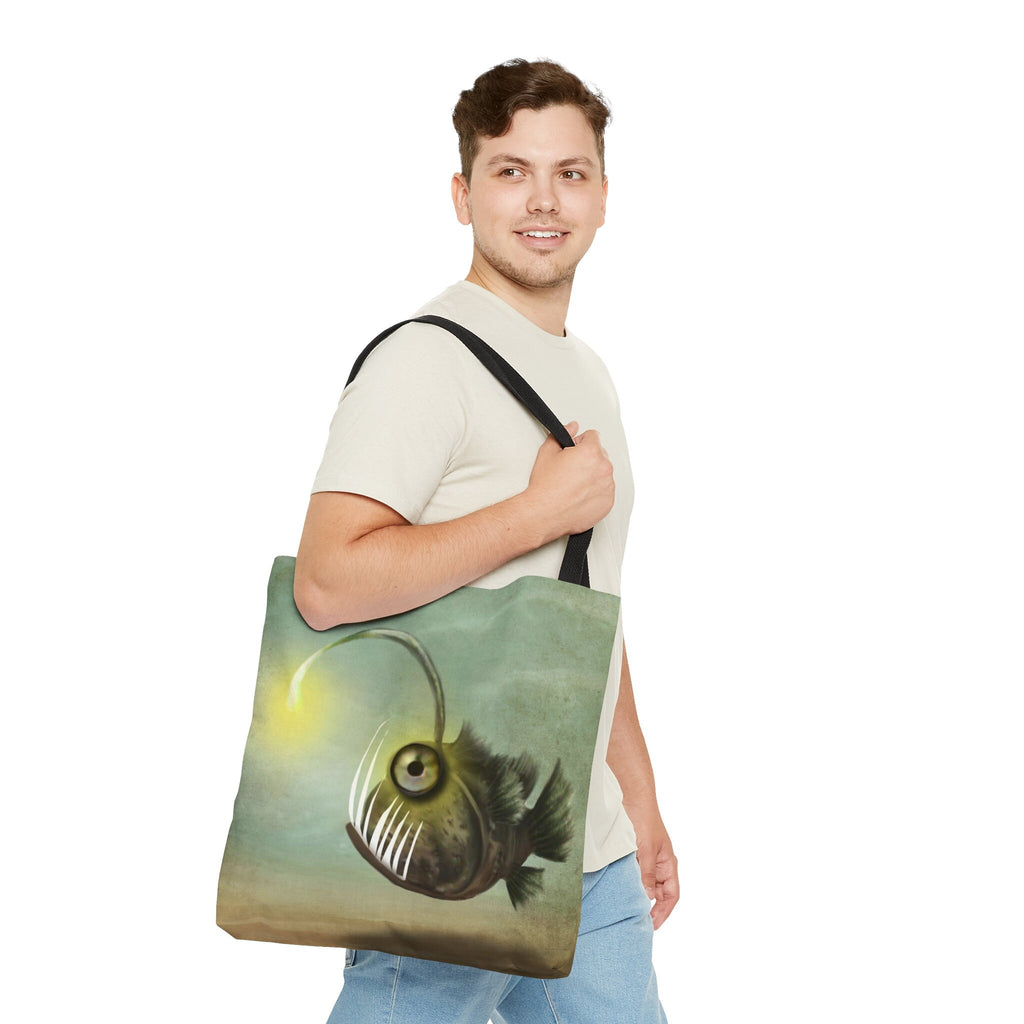 Mr. Fishy on his Own · Tote Bag
