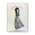 Little Haunted Girl · Canvas Print