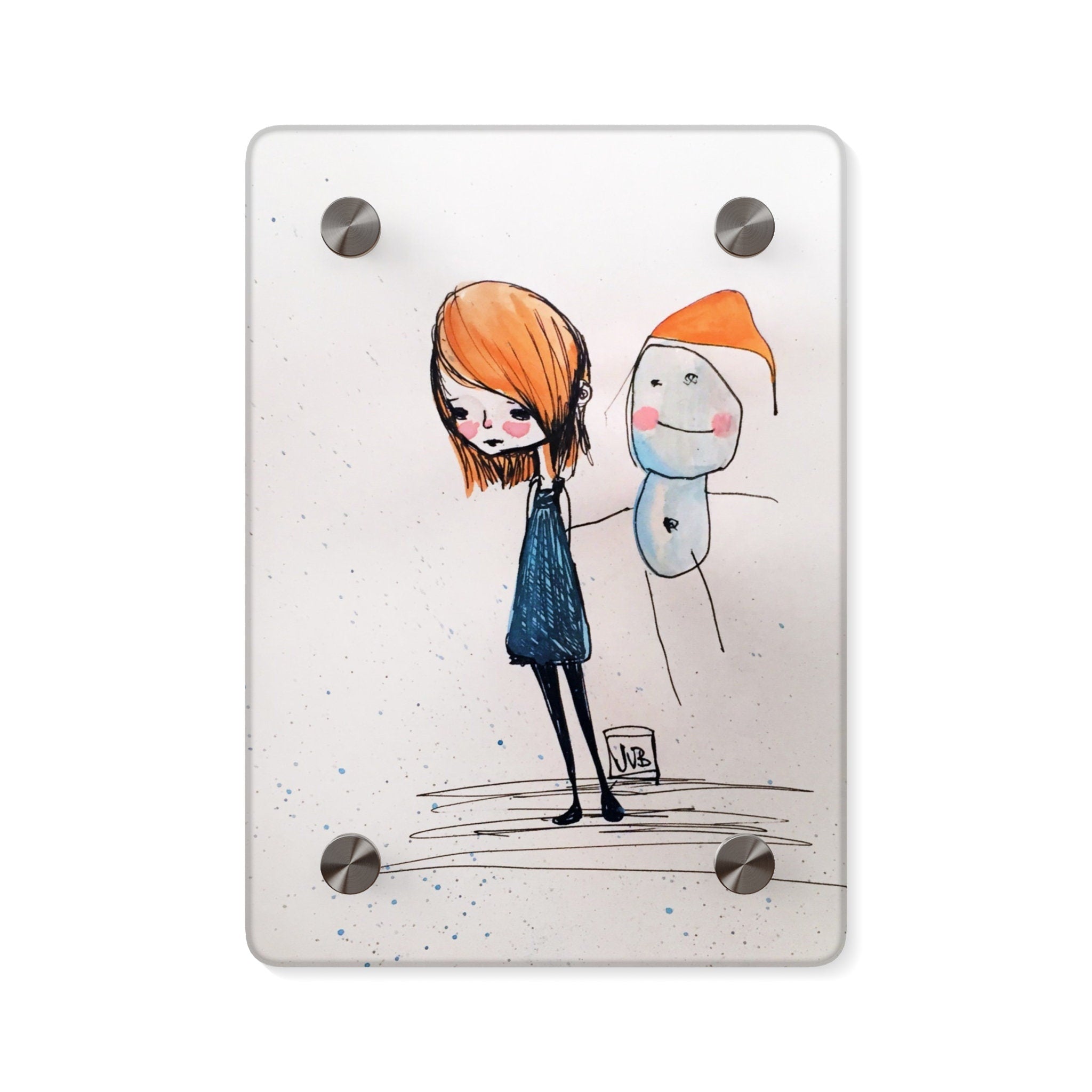 Mommy and Me Acrylic Wall Art Panel · Acrylic Print