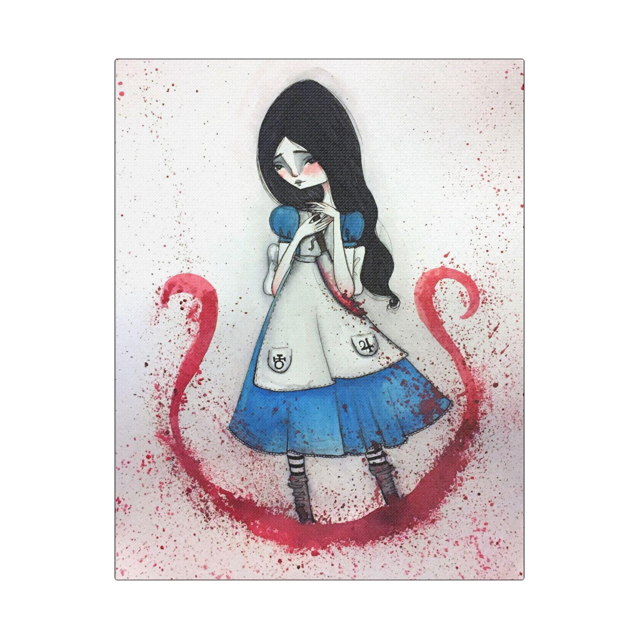 Alice Madness · Canvas Print