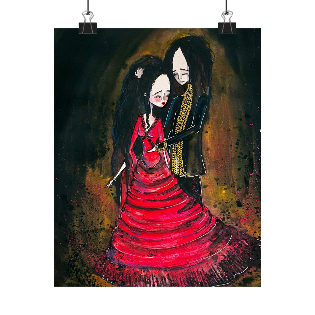 Mina and the Count · Poster Print