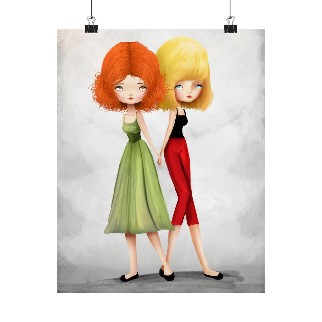 Together Alone · Poster Print