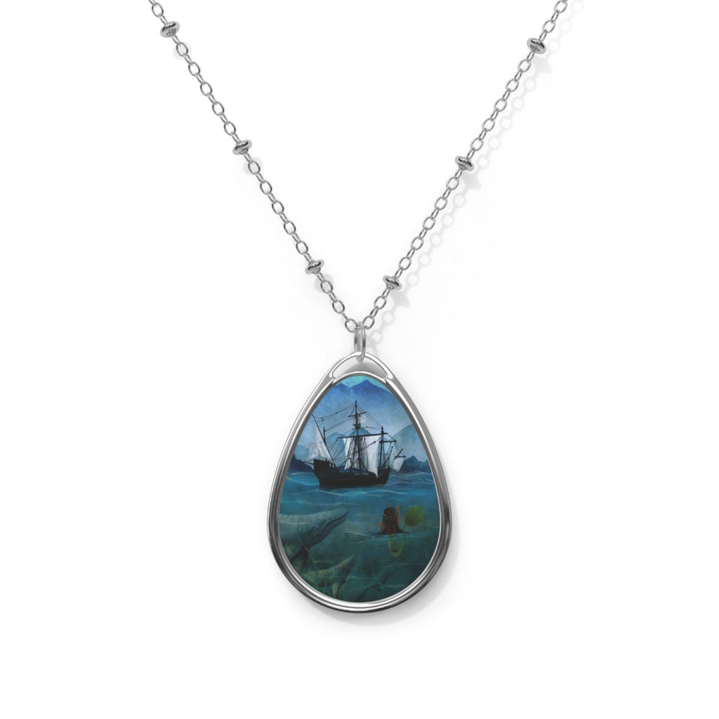 Little Mermaid and Ship · Necklace