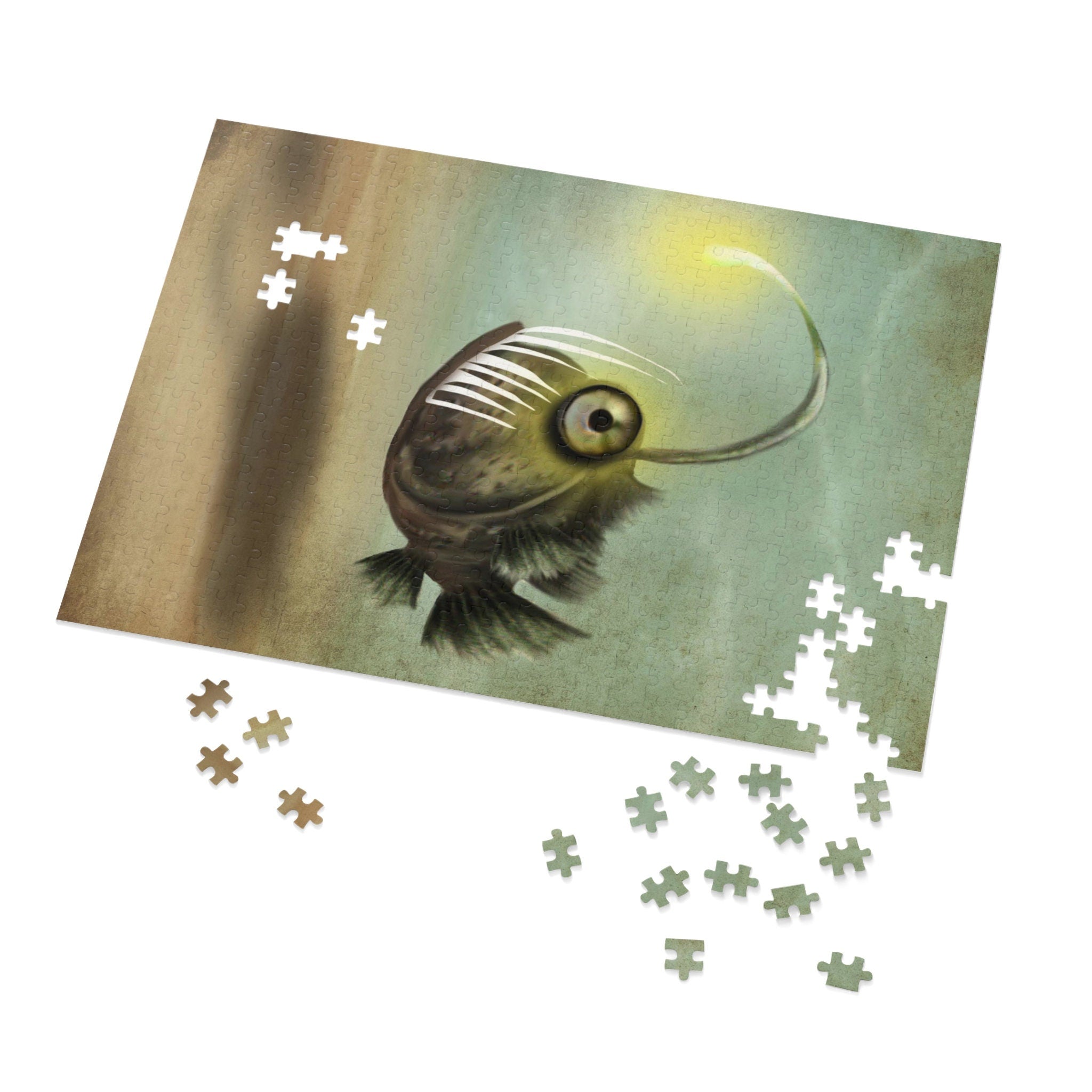 Mr. Fishy on His Own · Jigsaw Puzzle