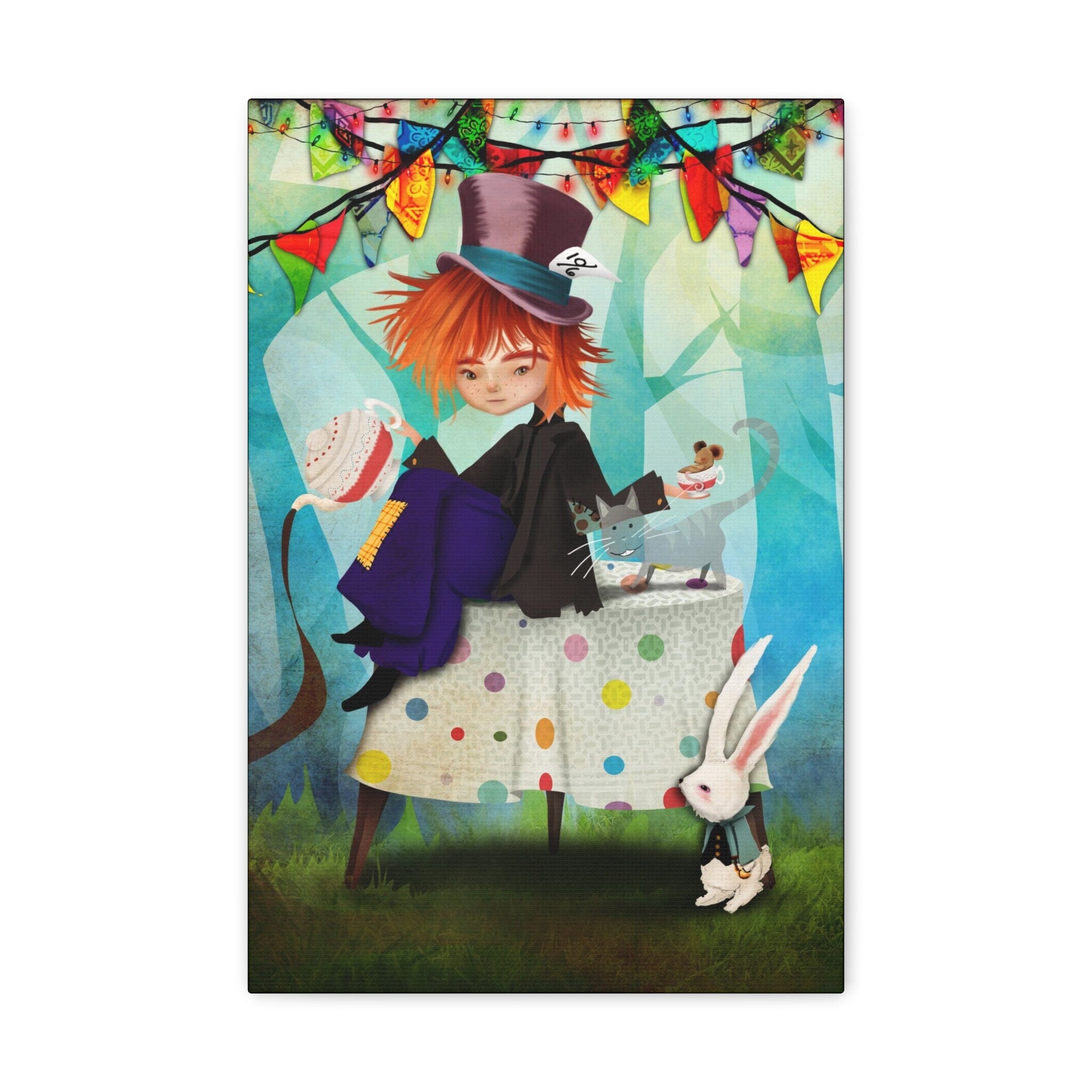 The Tea Party · Canvas Print