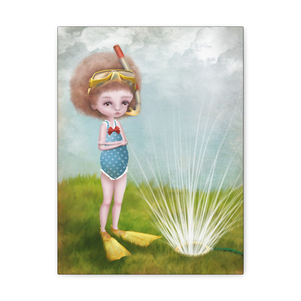 Soaked · Canvas Print