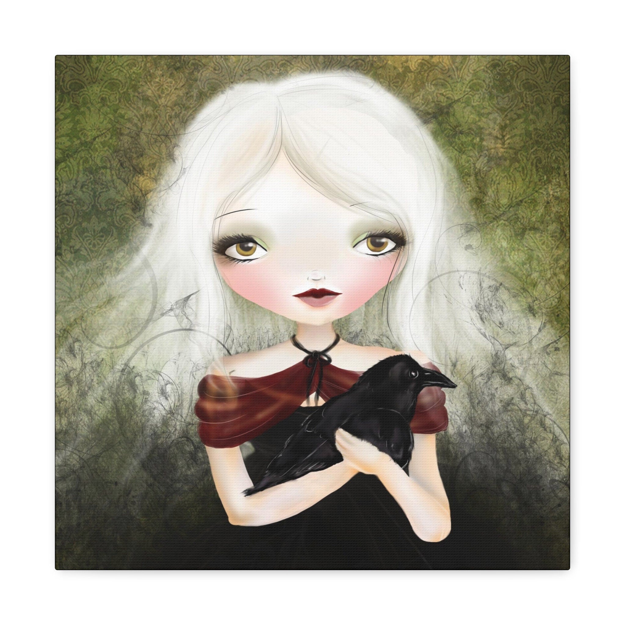The Sister of the 12 Ravens · Canvas Print