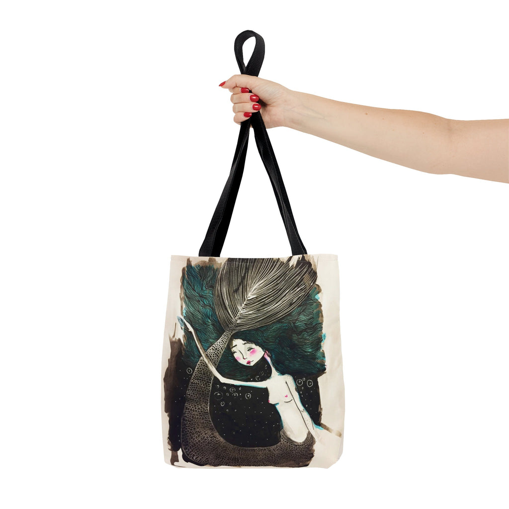 Little Teal Mermaid · Tote Bag
