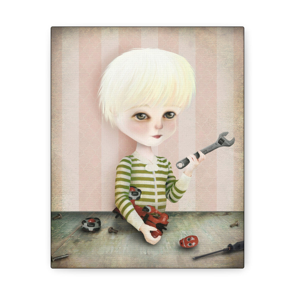 The Reverse Engineer · Canvas Print