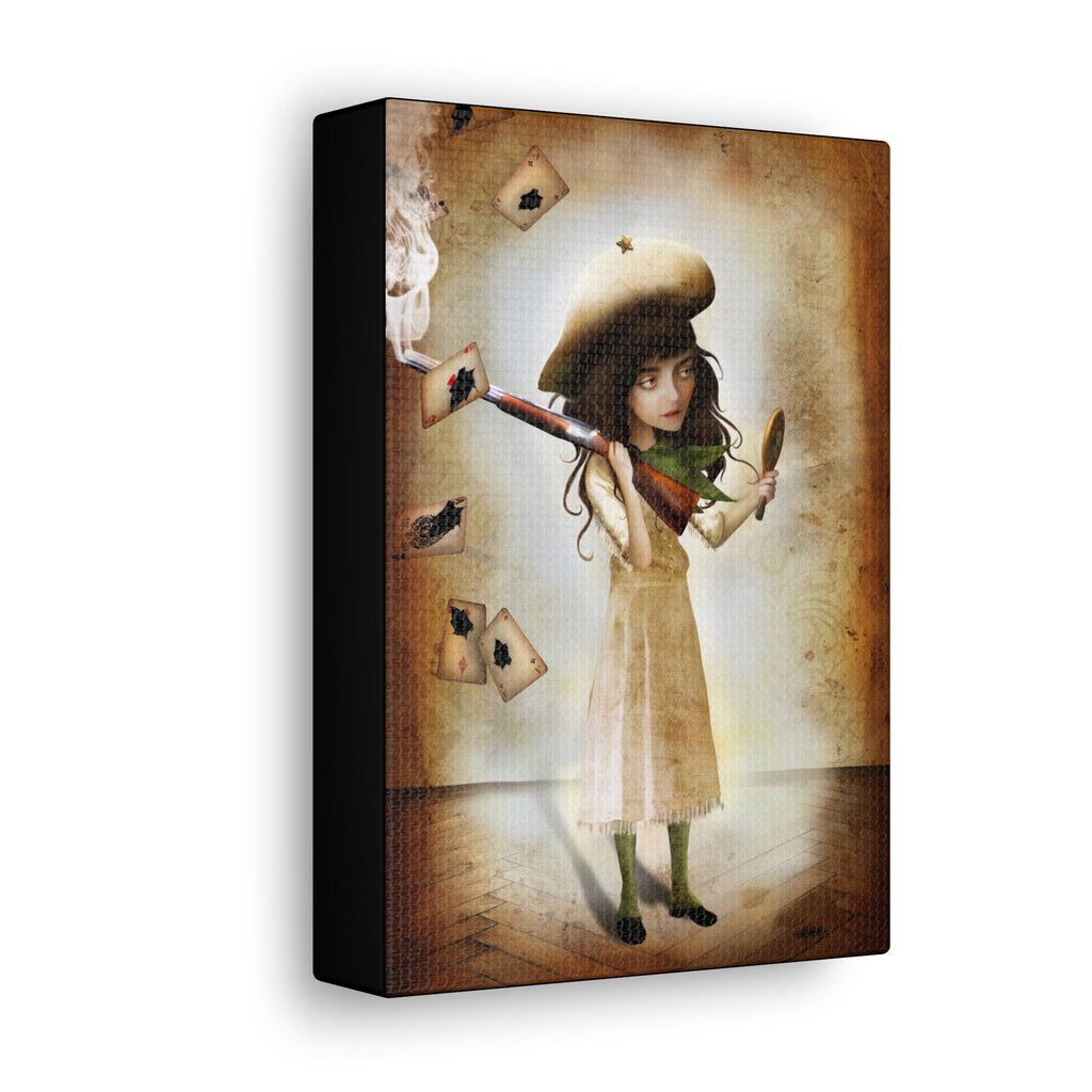 The Little Sharpshooter · Canvas Print