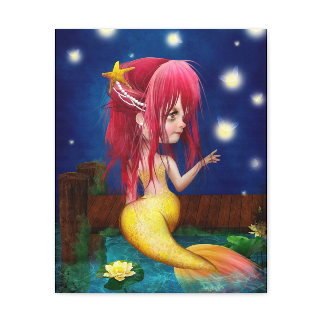 Midsummer Mermaid · Canvas Print