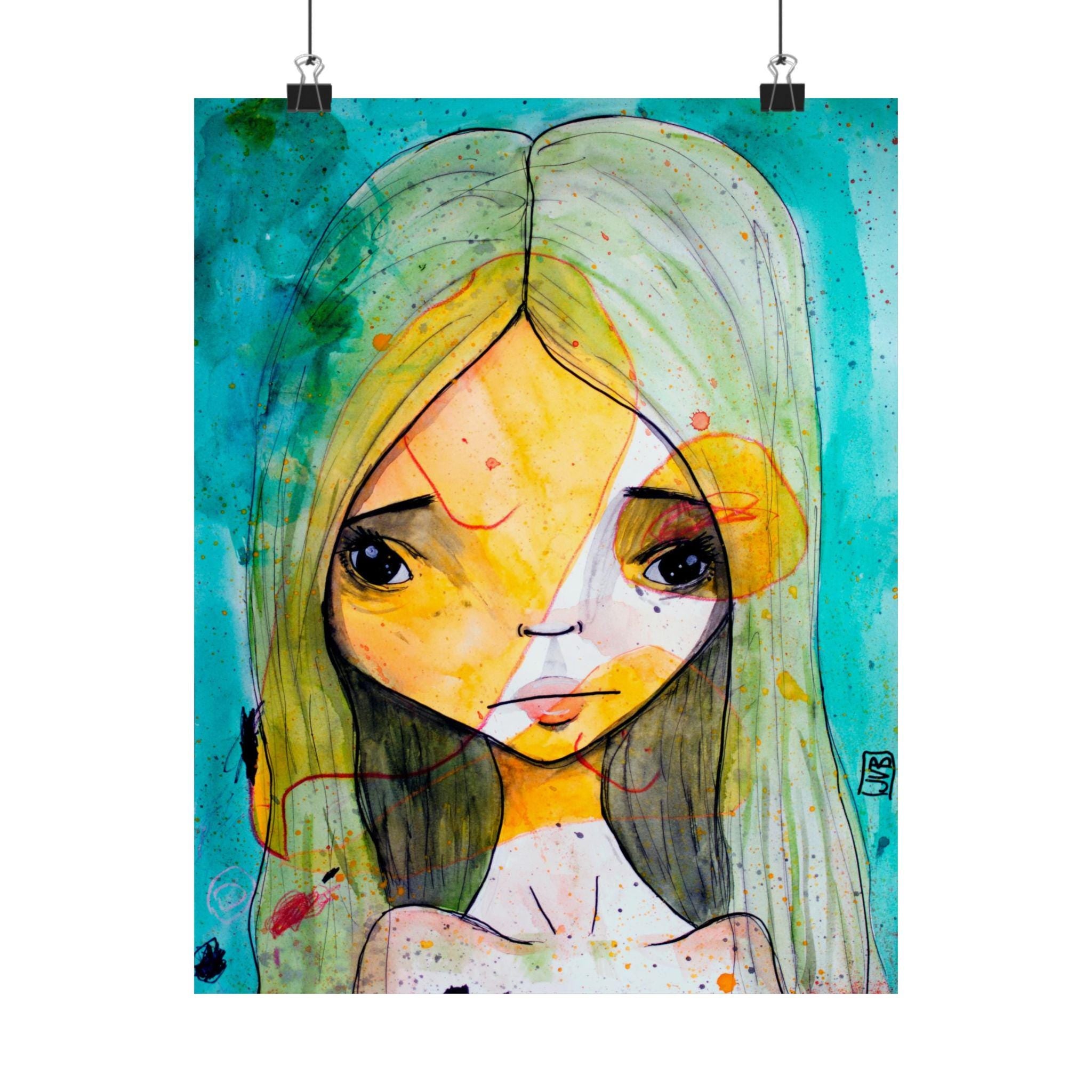 Green Juneau Dreams · Poster Print