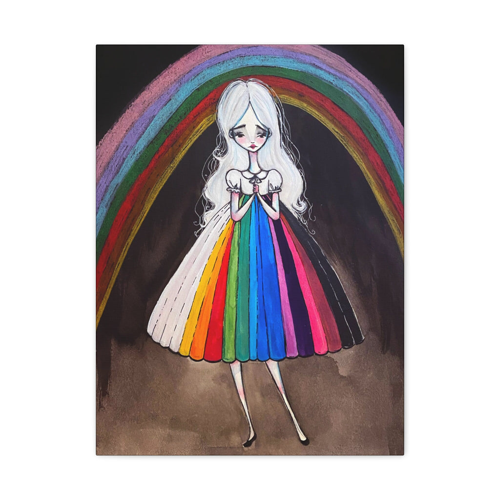 Babe Rainbow · Canvas Print