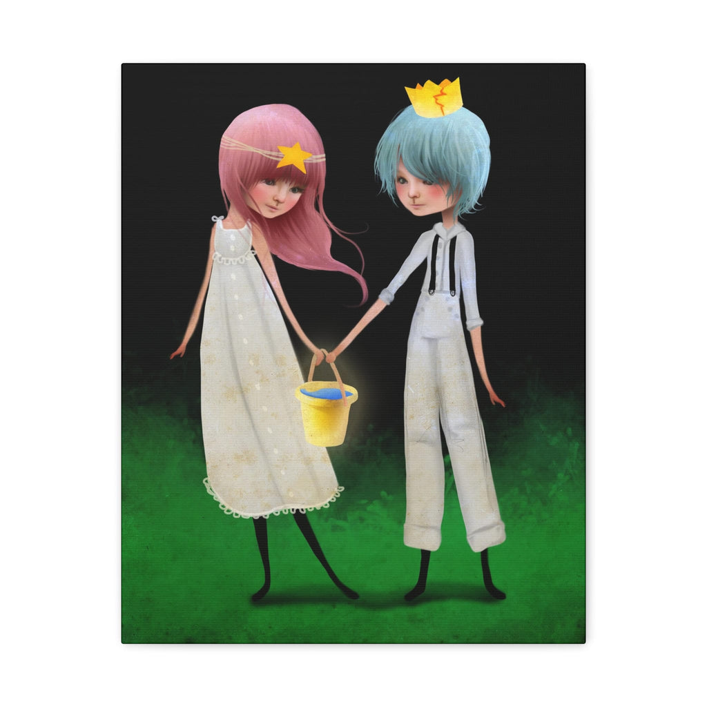 Jack and Jill · Canvas Print