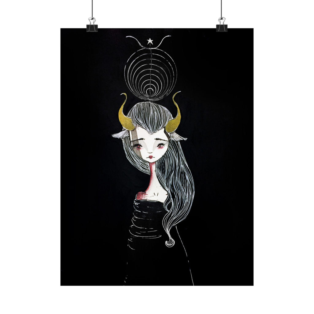 Taurus Girl · Poster Print