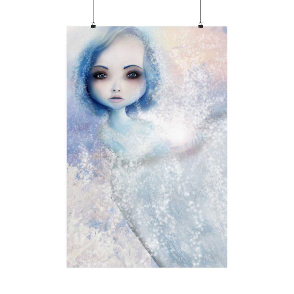 The Snow Spirit · Poster Print