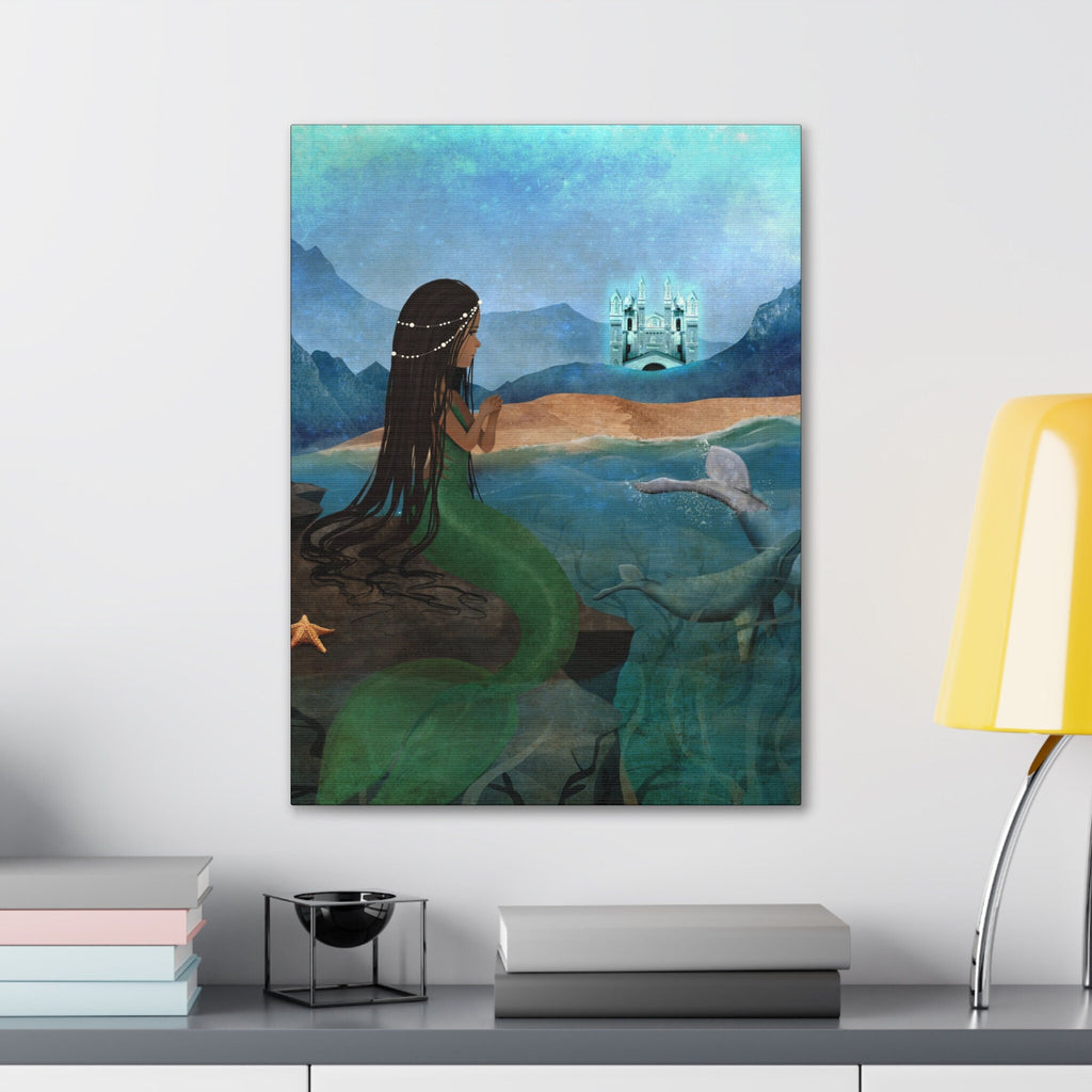 The Little Mermaid · Canvas Print