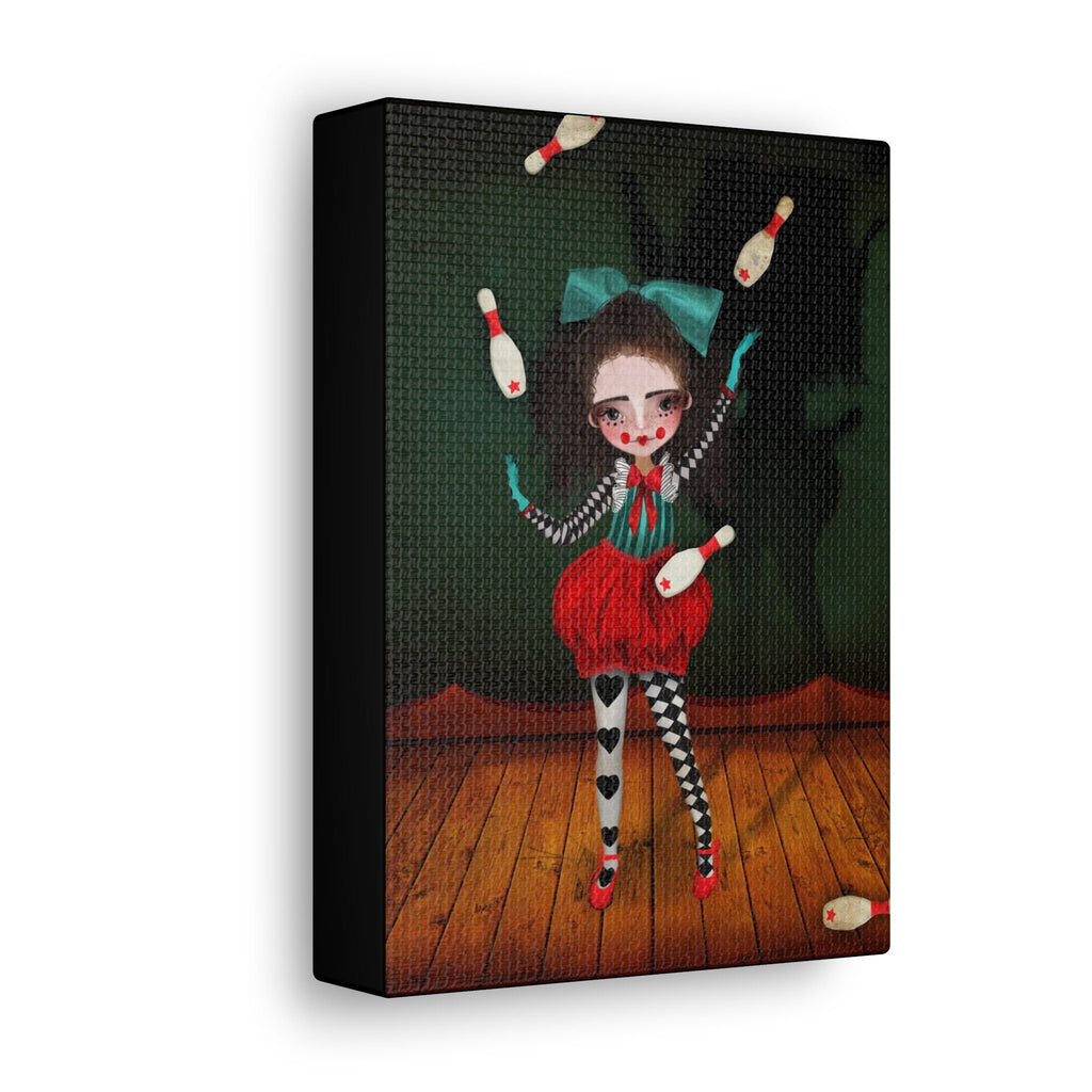 Le jongleur · Canvas Print