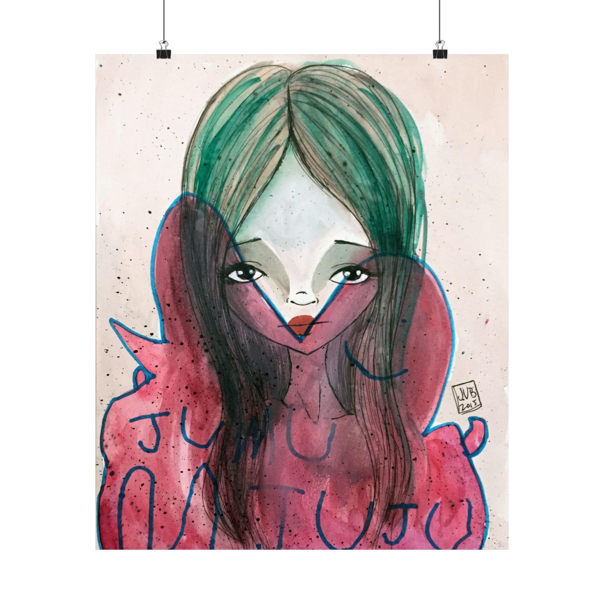 Pink Juneau Dreams · Poster Print