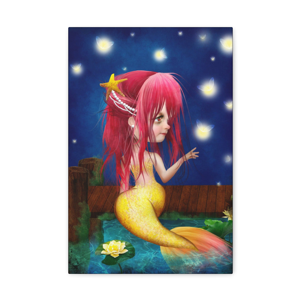 Midsummer Mermaid · Canvas Print