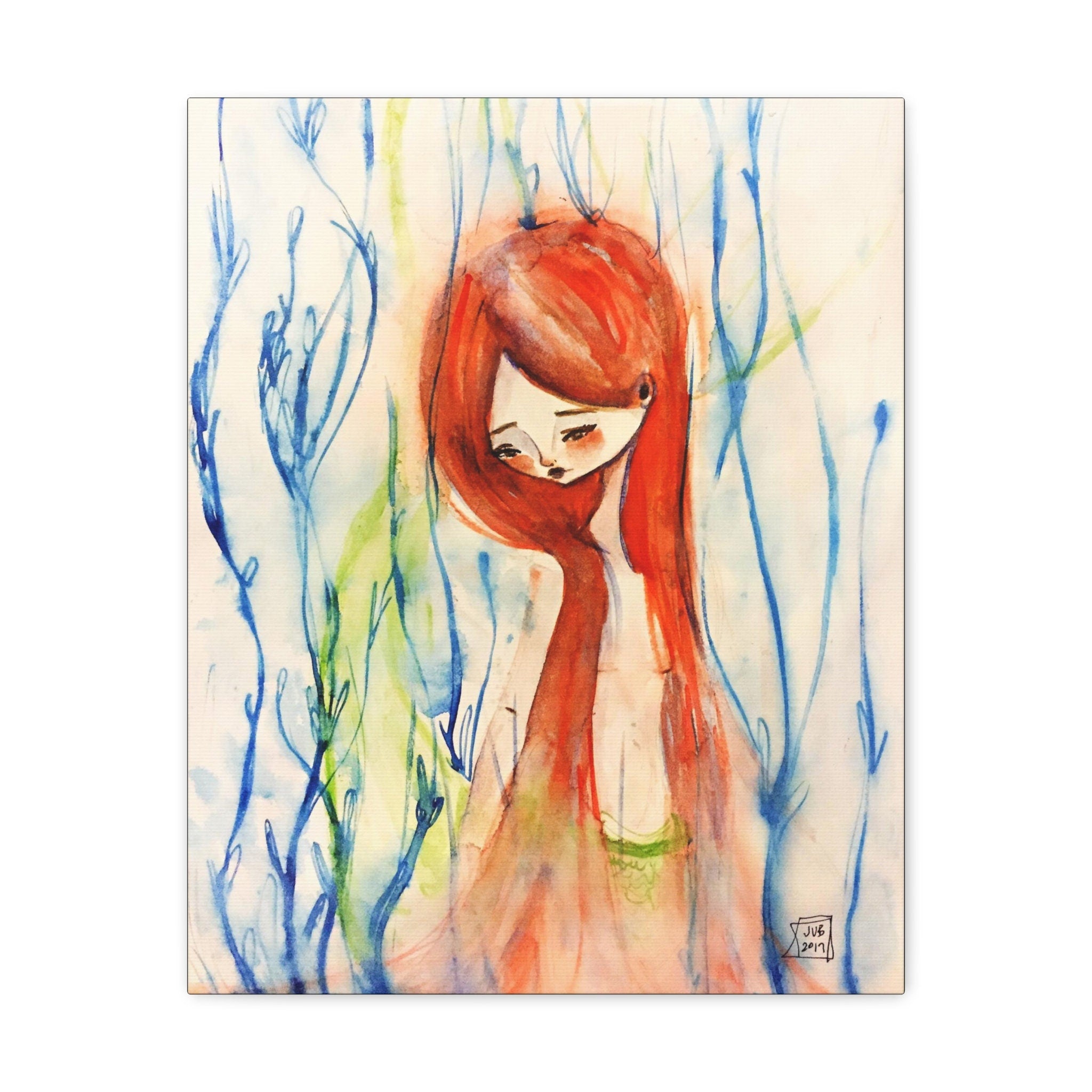 The Little Mermaid · Canvas Print