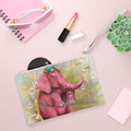 Beatriz the Pink Elephant · Clutch Bag