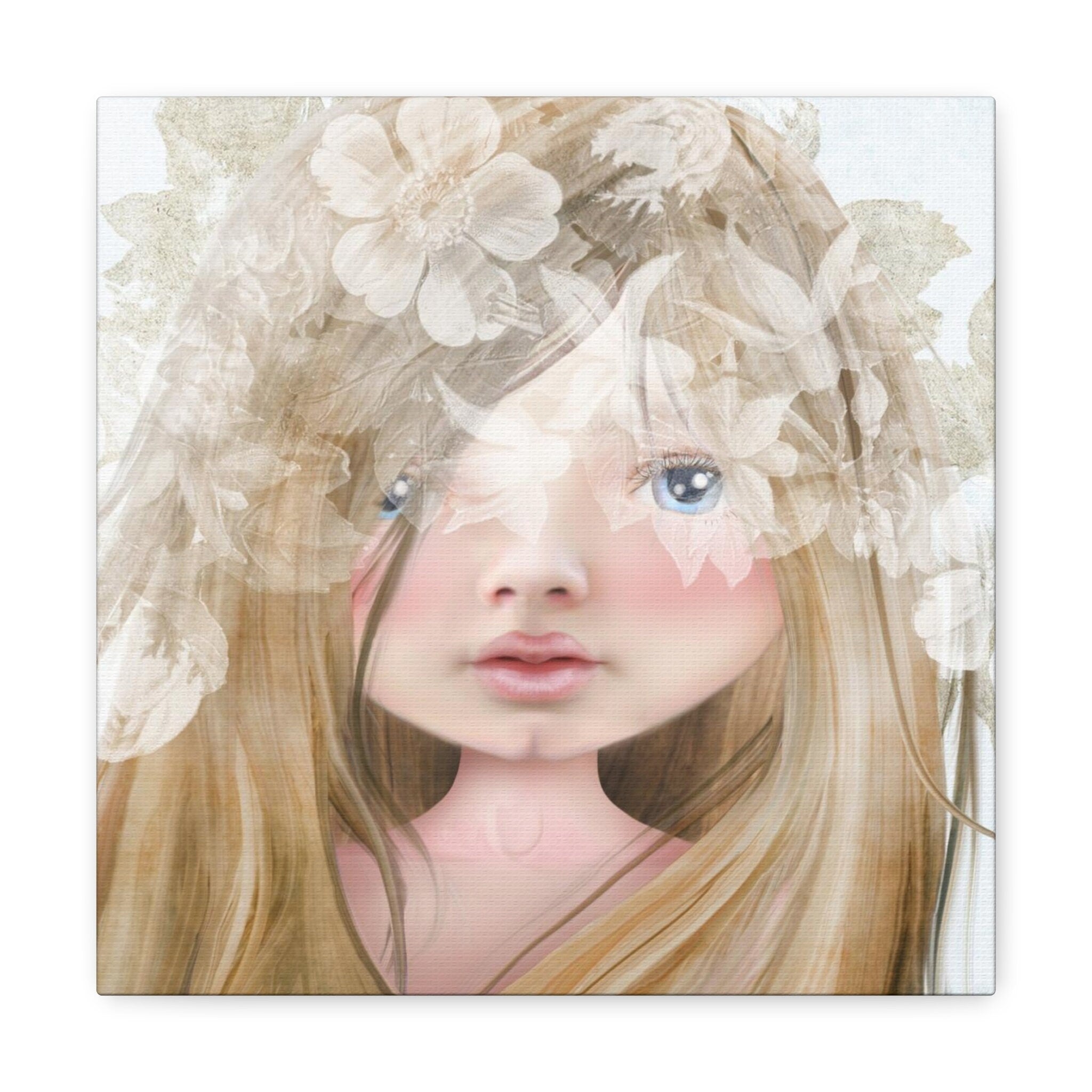 Asia Portrait · Canvas Print