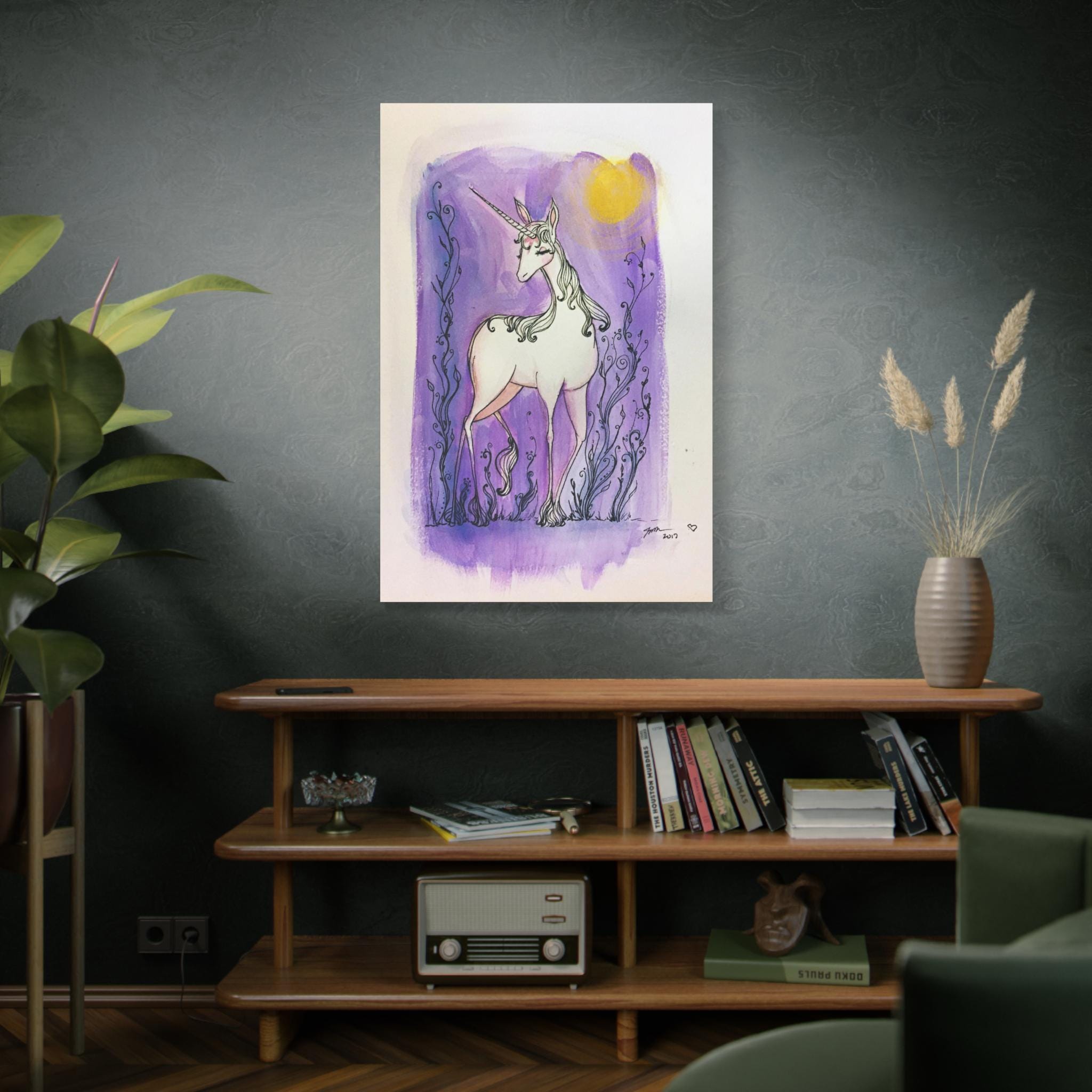 The Last Unicorn · Canvas Print