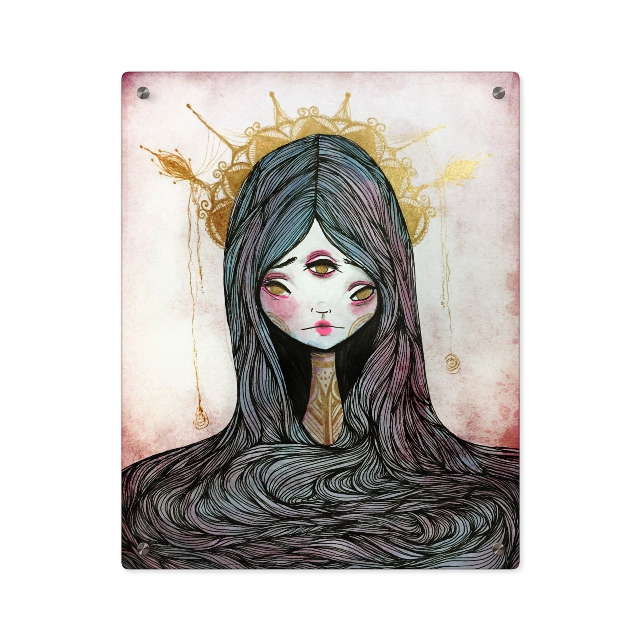 Star Child Acrylic Wall Art Panel · Acrylic Print