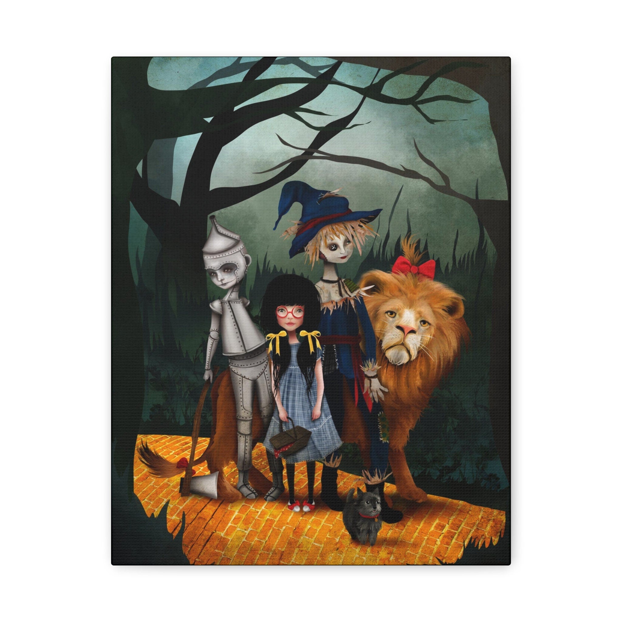The Yellow Brick Road · Canvas Print