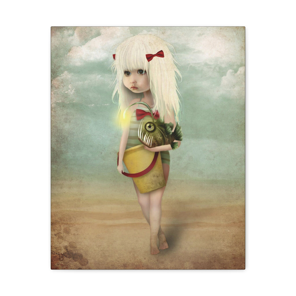 My Fishy Friend · Canvas Print