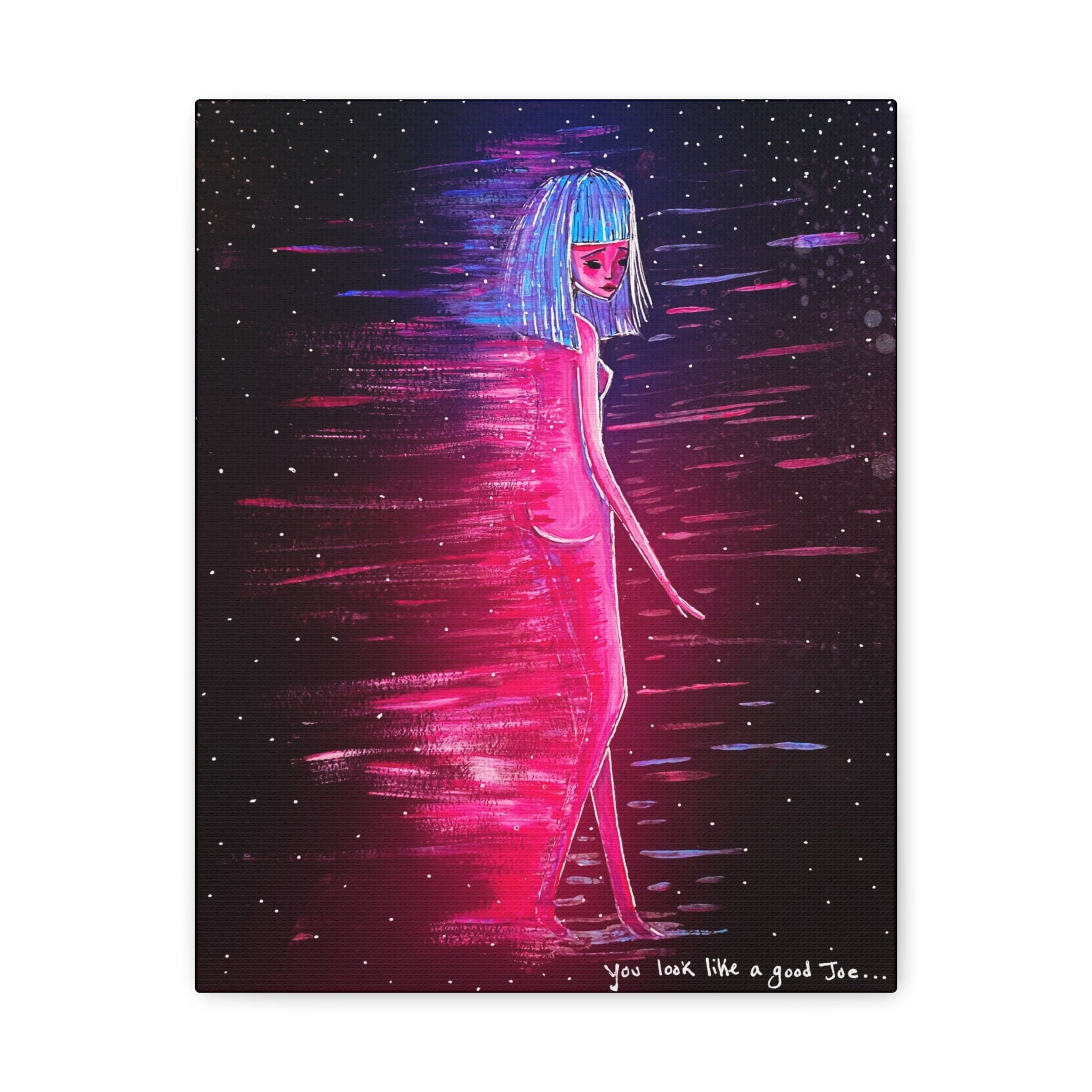 You Look Like A Good Joe · Canvas Print