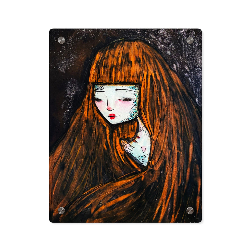 Monster Self Portrait Acrylic Wall Art Panel · Acrylic Print