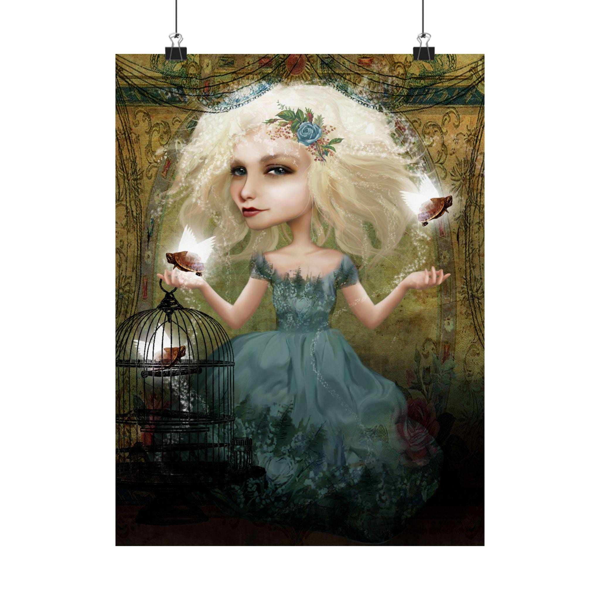 If you love them set them free · Poster Print