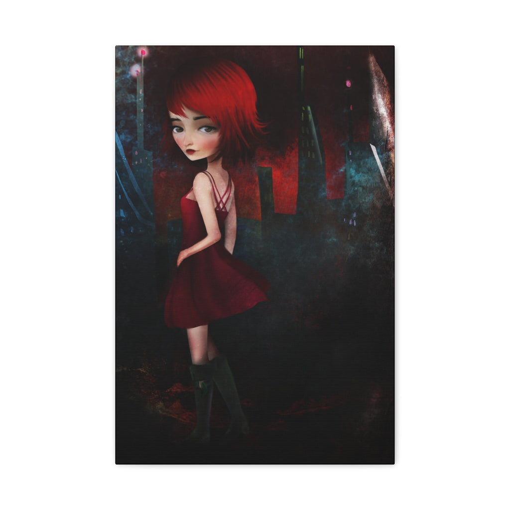 Red City · Canvas Print