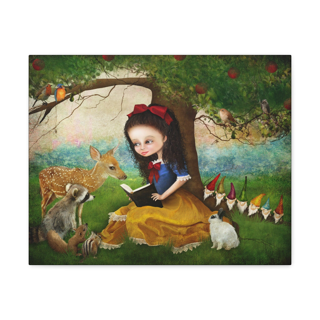 Snow White and the Seven Dwarves · Canvas Print