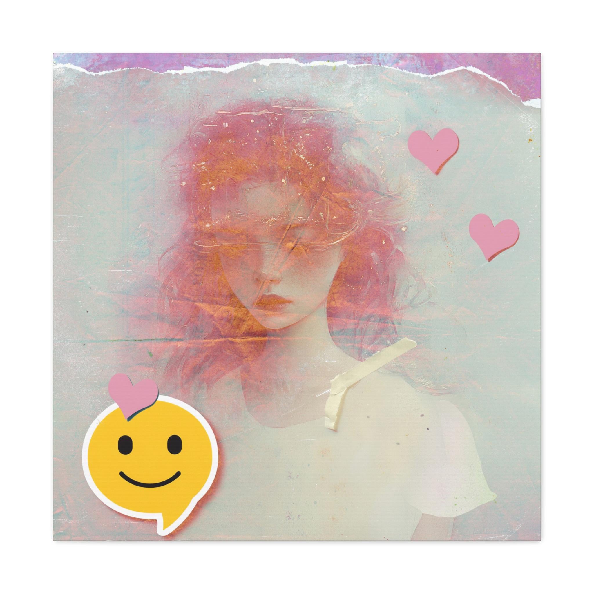 Mutable Modality Pink Museum Wrap · Canvas Print
