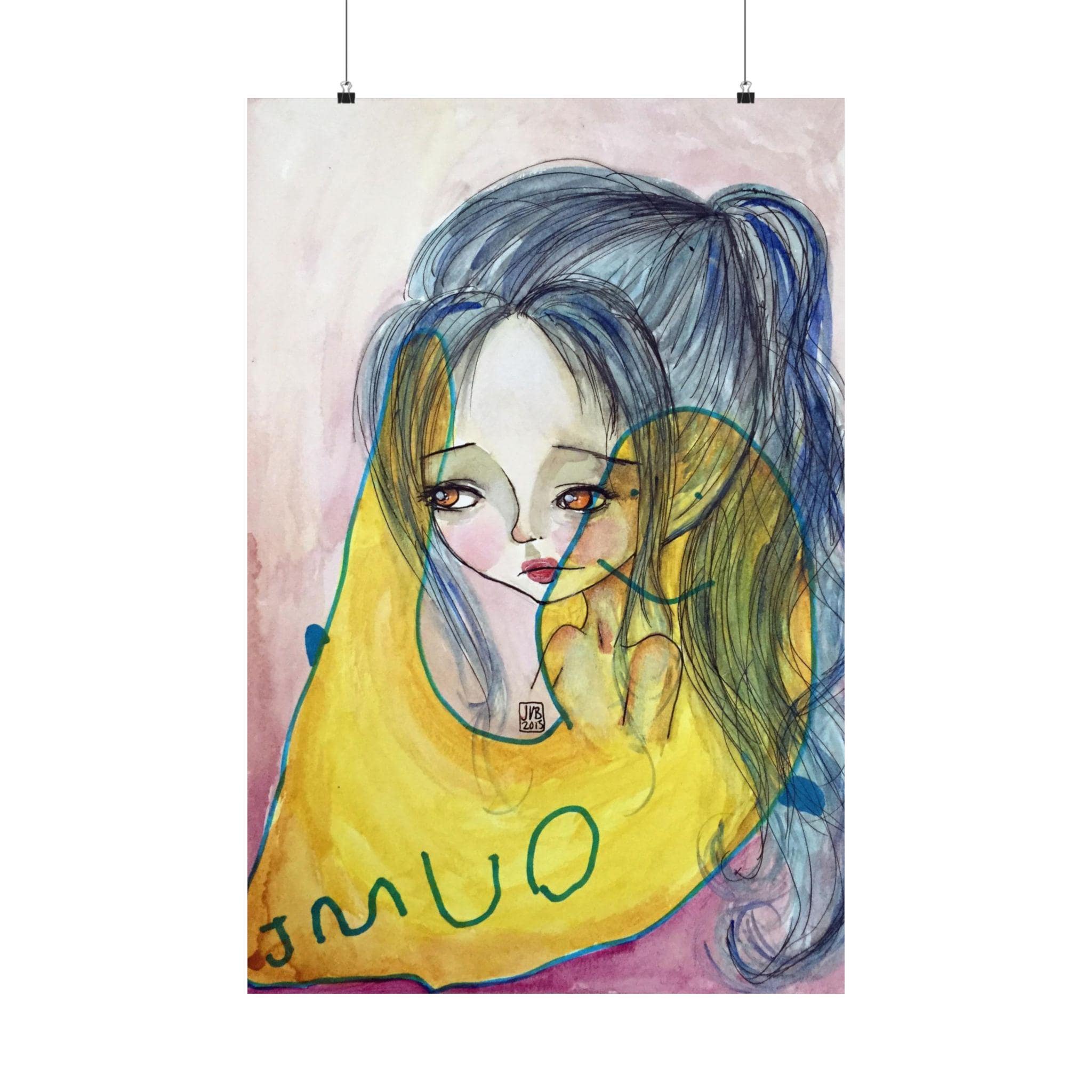 Blue Juneau Dreams · Poster Print