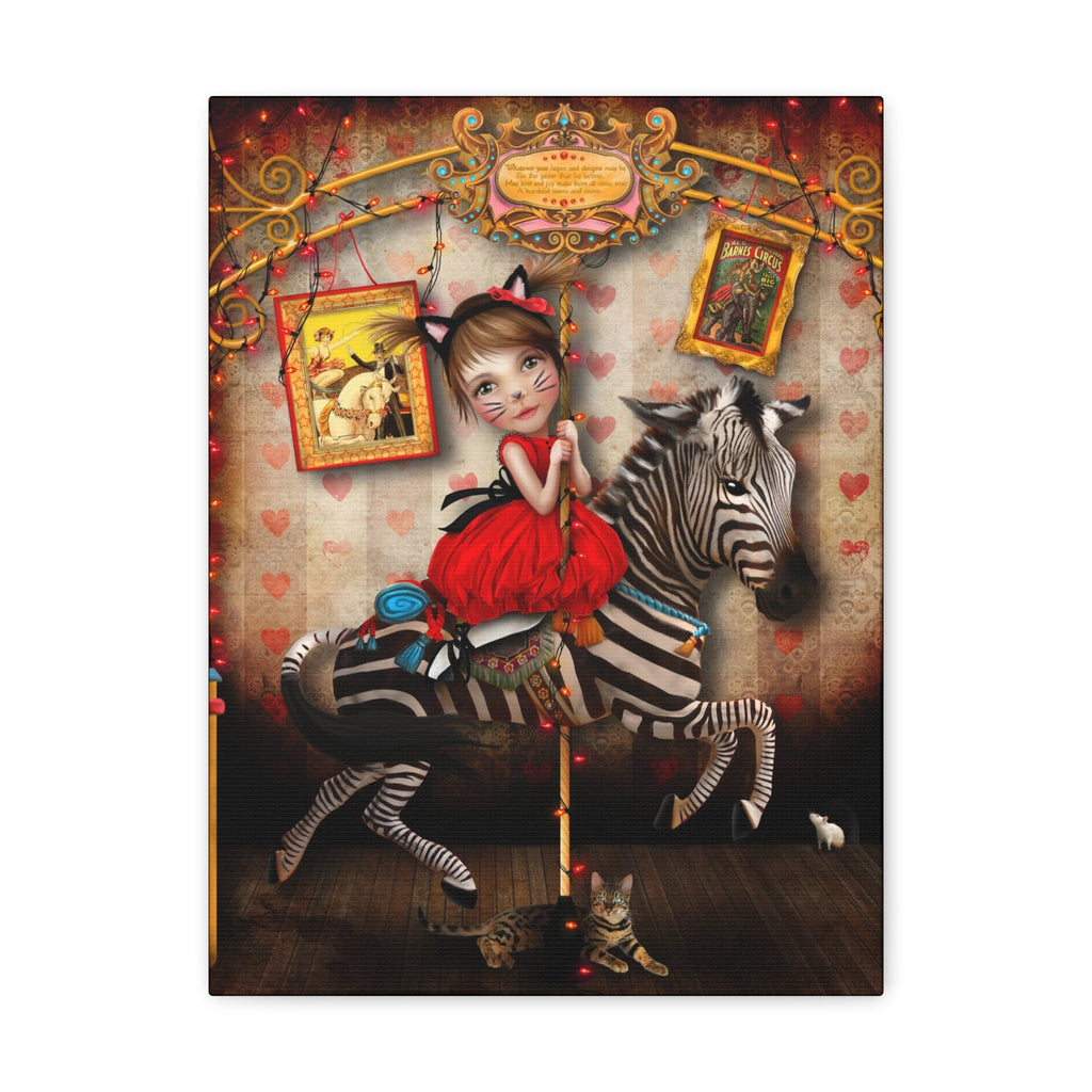 Carousel Dreams · Canvas Print