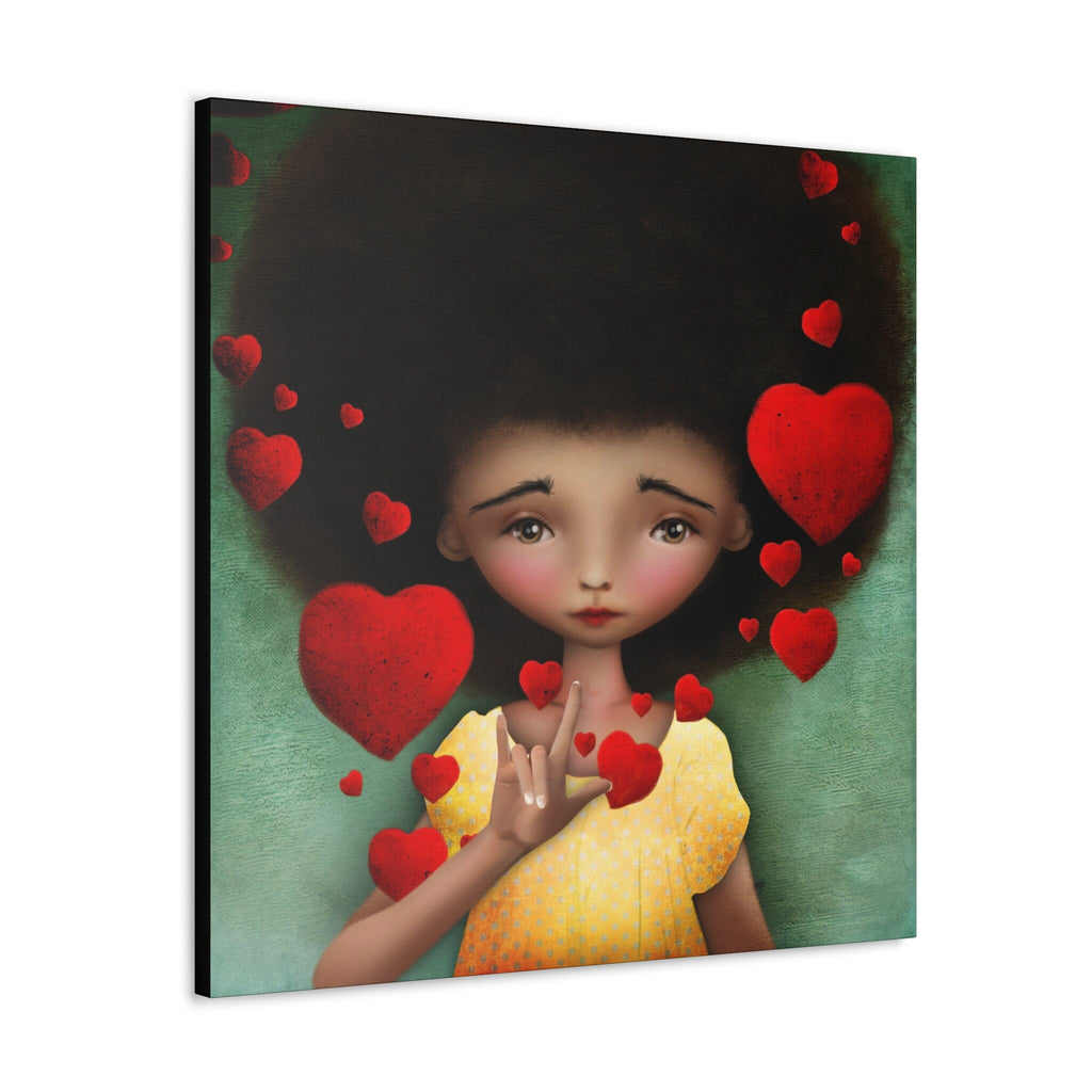 Gesture · Canvas Print