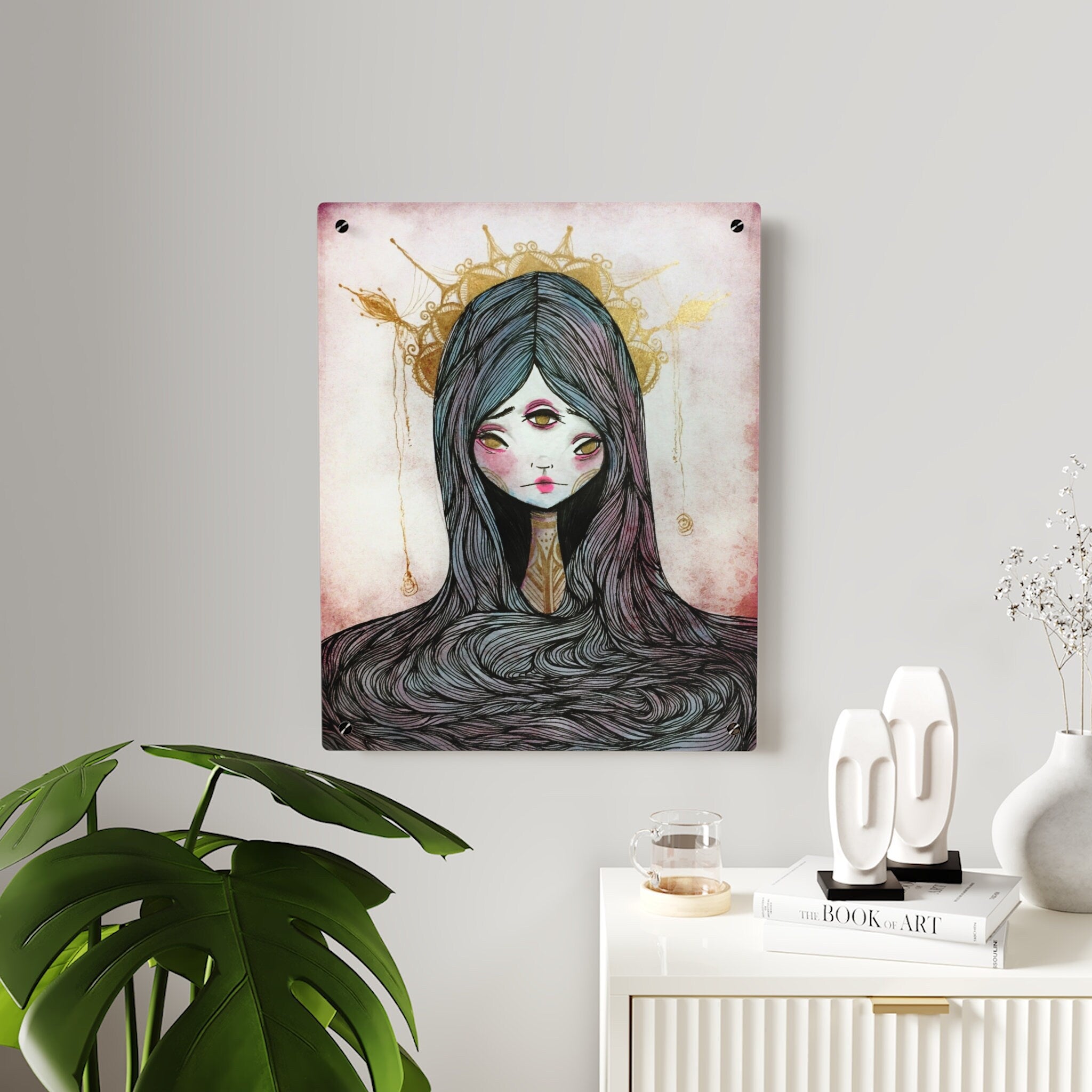 Star Child Acrylic Wall Art Panel · Acrylic Print