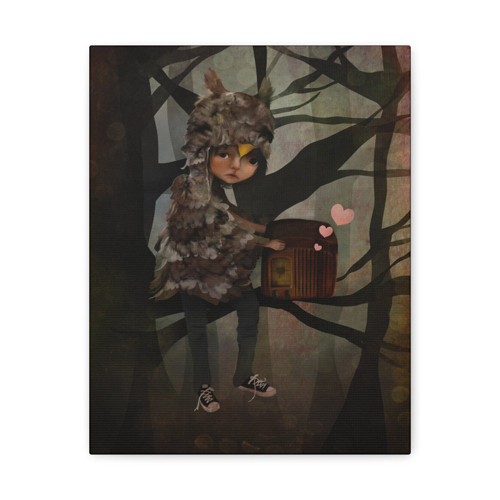 A Wise Old Owl · Canvas Print