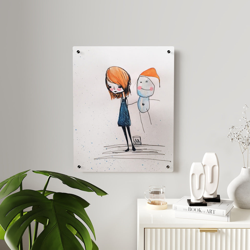 Mommy and Me Acrylic Wall Art Panel · Acrylic Print