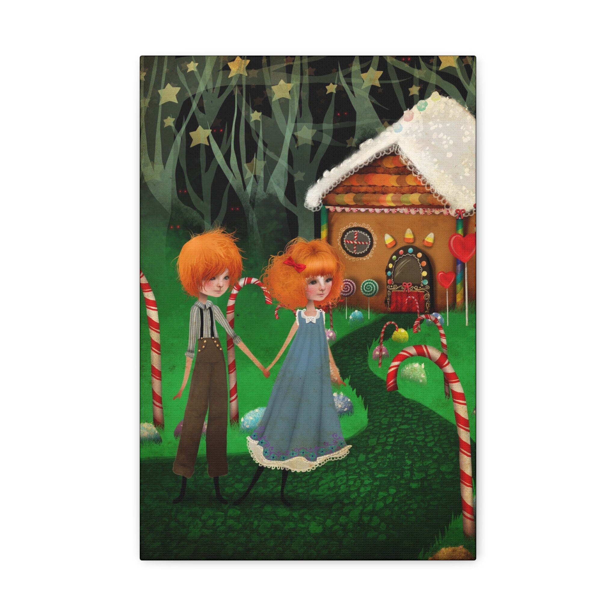 Hansel and Gretel · Canvas Print