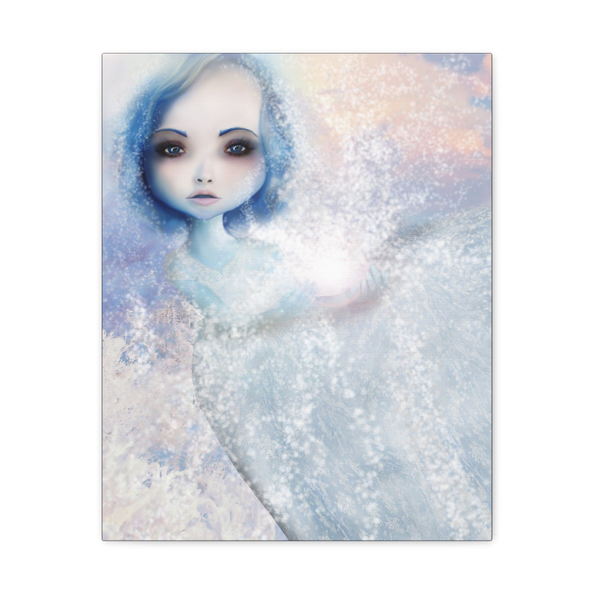 The Snow Spirit · Canvas Print