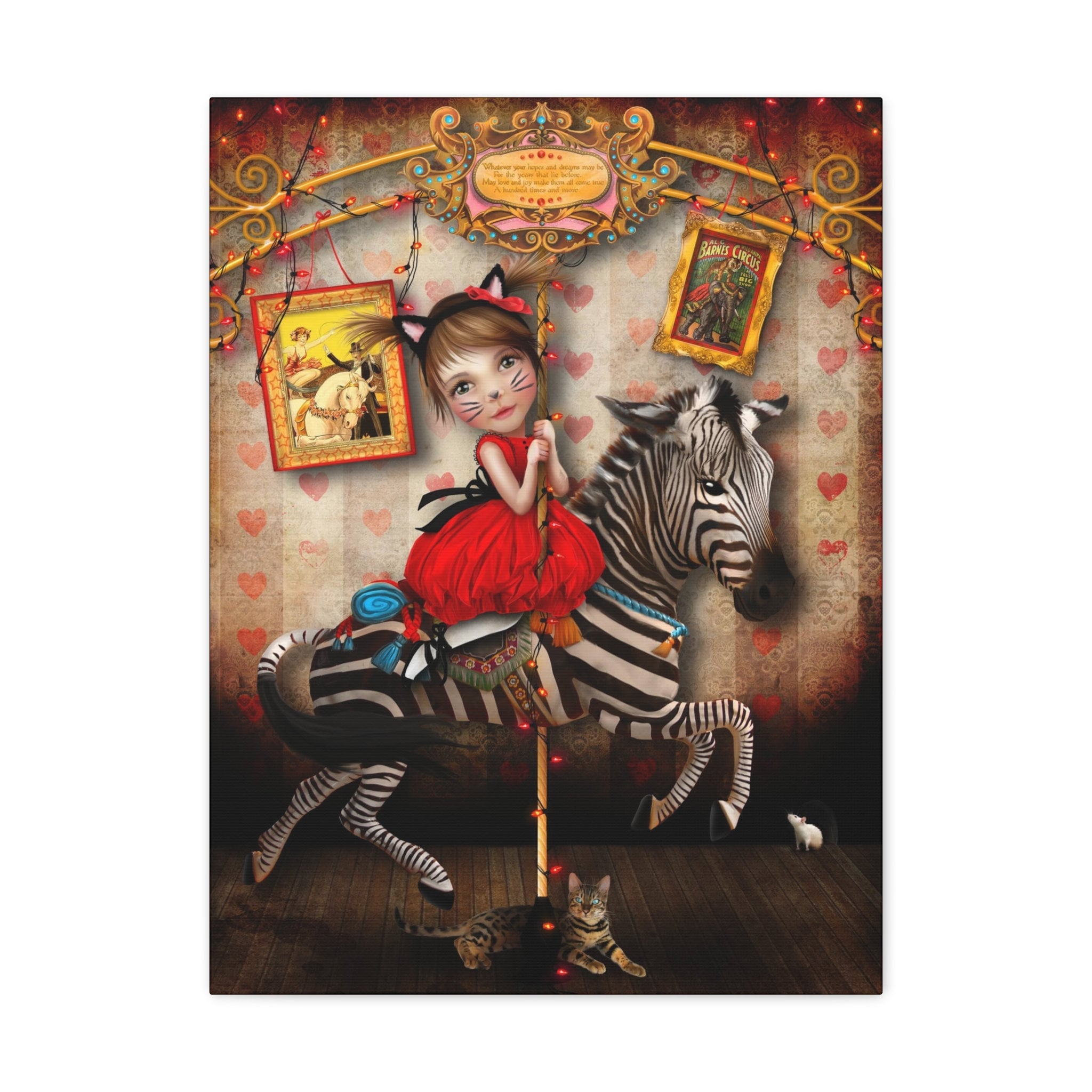 Carousel Dreams · Canvas Print